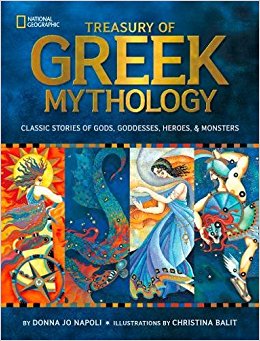 Treasury of Greek Mythology. This is a classroom book. 